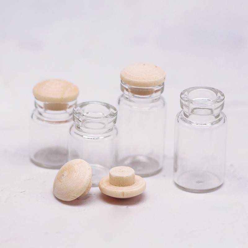 Frascos de vidrio en miniatura - Food Storage Glass reseña y precio