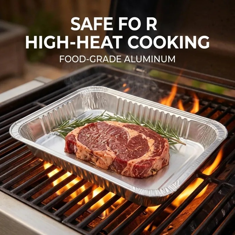 30 Unidades de Bandejas Desech - Food Storage Aluminum Containers reseña y precio