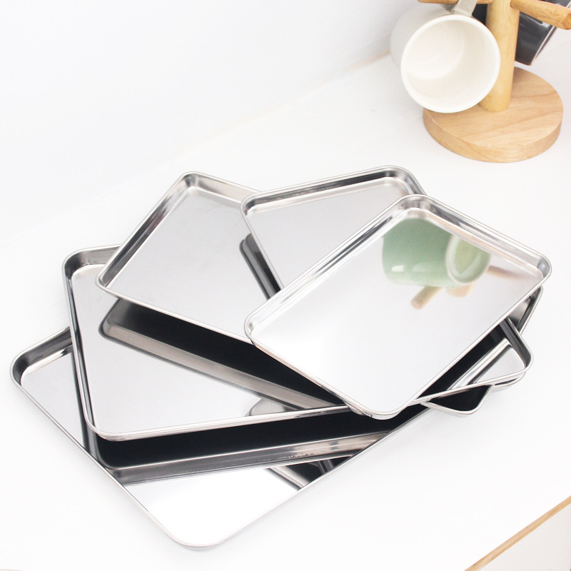 Bandejas rectangulares de acer - Food Storage In Restaurant reseña y precio