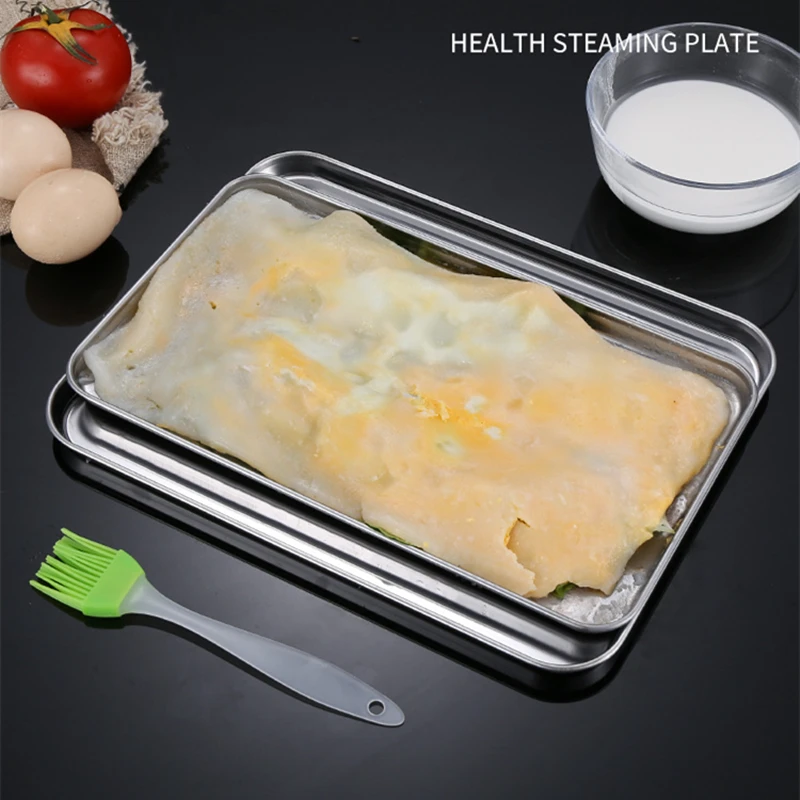 Bandejas rectangulares de acer - Food Storage In Restaurant reseña y precio