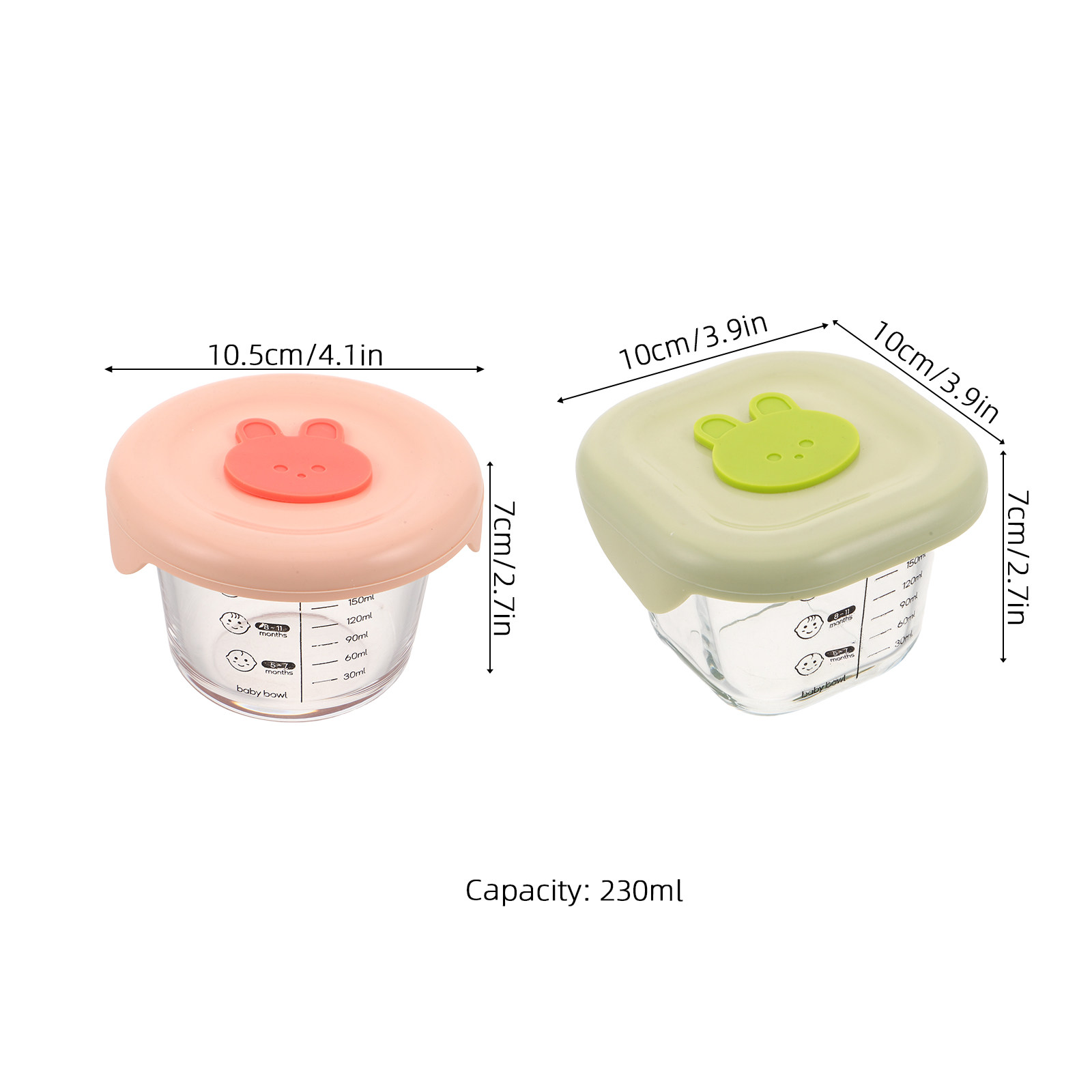 Contenedores de vidrio para al - Food Storage With Glass Lids reseña y precio