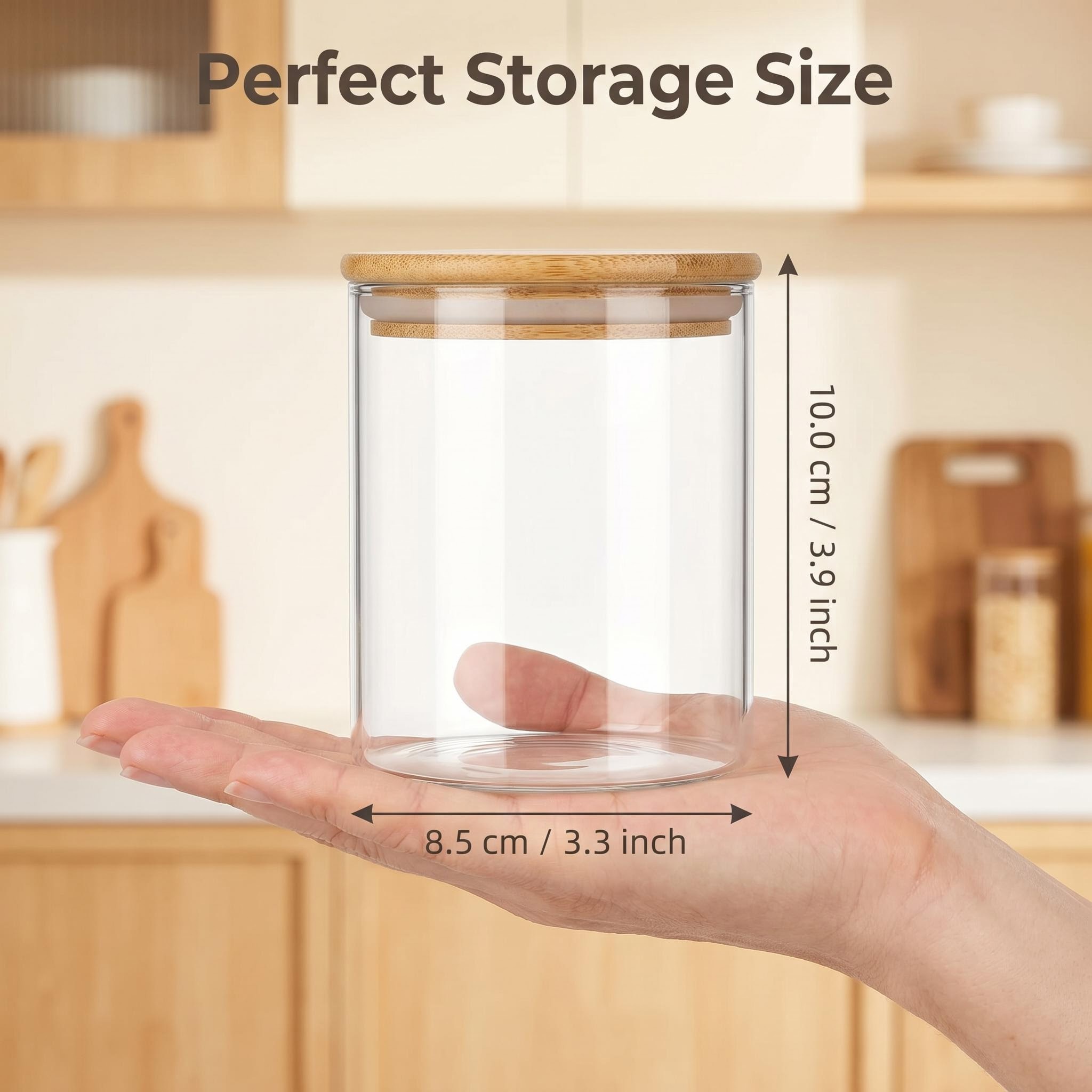 Juego de 9 Recipientes de Vidr - Food Storage In Pantry reseña y precio