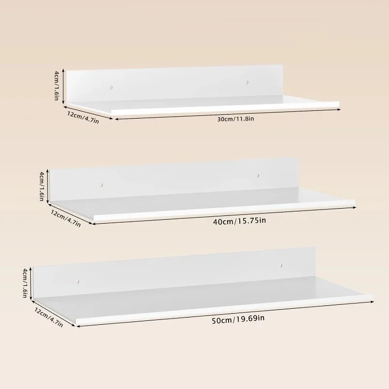 Estantes Flotantes de Metal, E - Food Storage Shelving reseña y precio