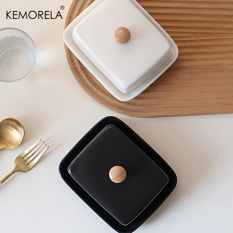 Mantequillera de Cerámica con  - Food Storage In Restaurant reseña y precio