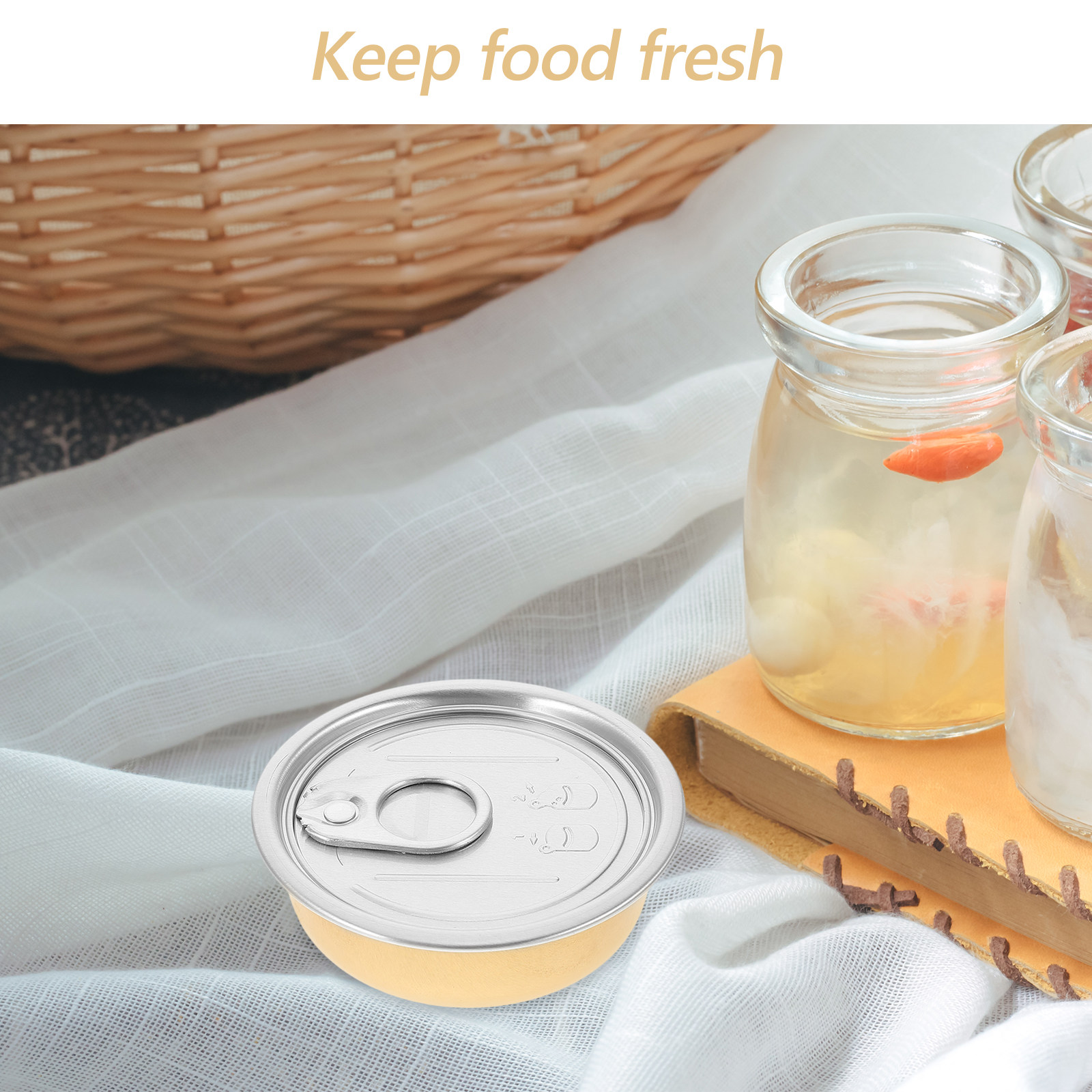 12 Latas de Aluminio para Alma - Food Storage Aluminum Containers reseña y precio