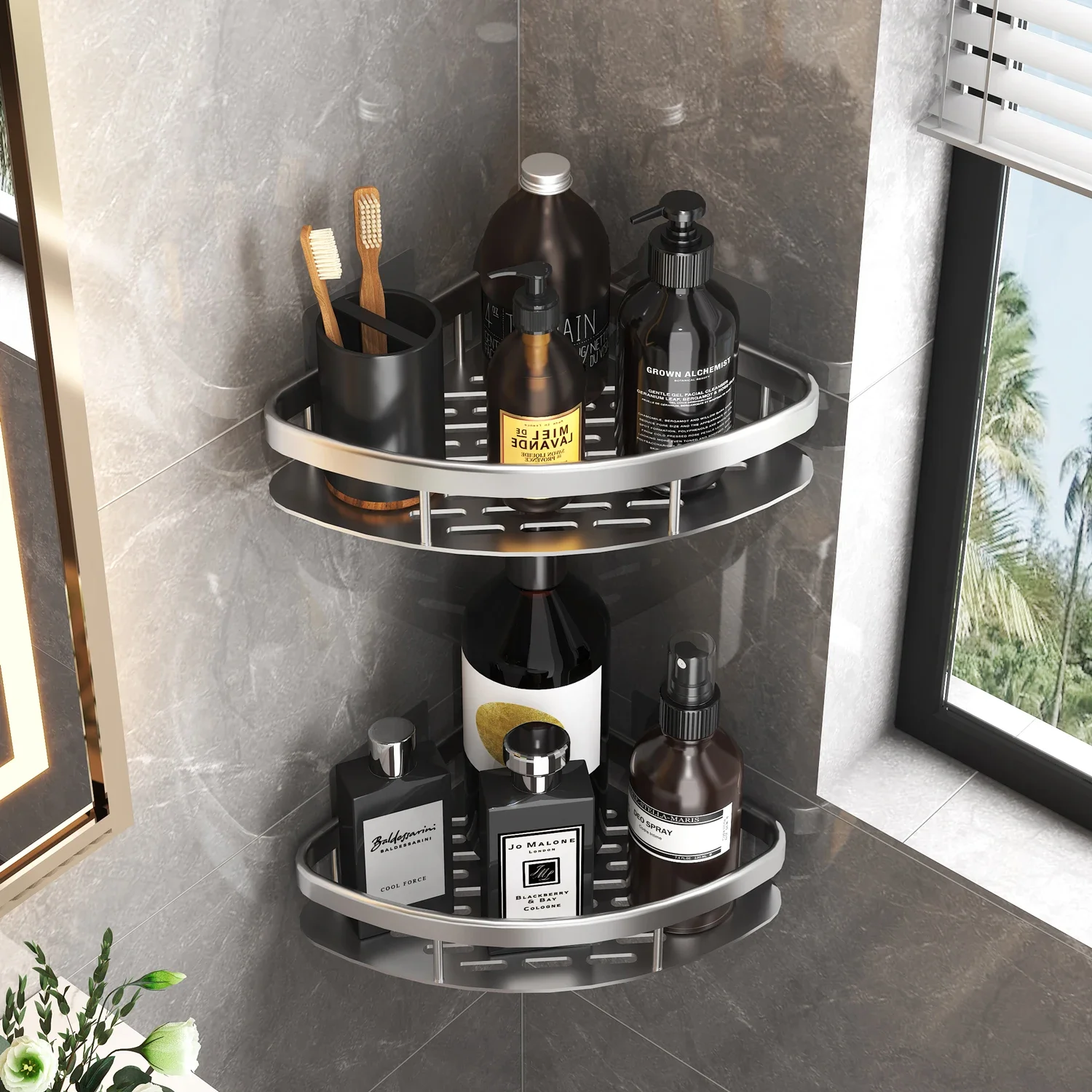 Estante de baño, organizador d - Food Storage Shelving reseña y precio