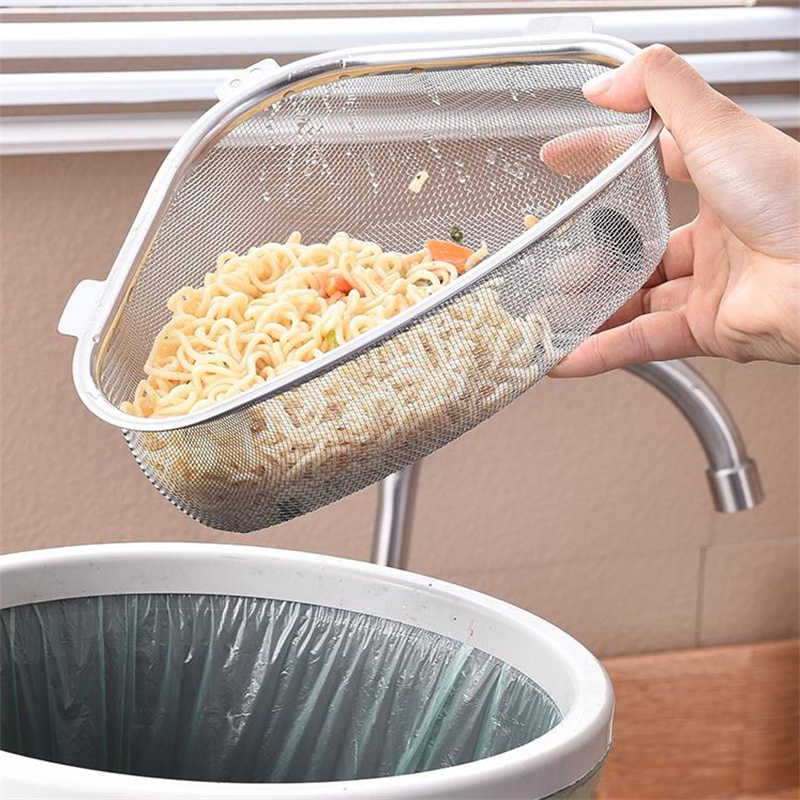 Escurridor triangular de acero - Food Storage Shelving reseña y precio