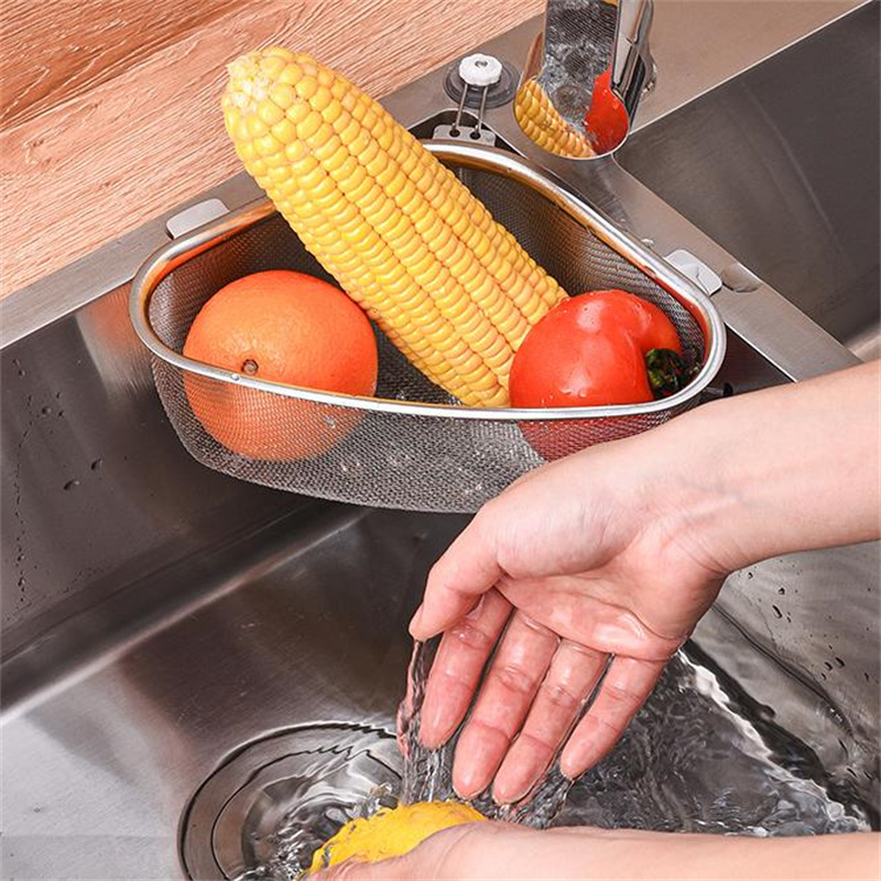 Escurridor triangular de acero - Food Storage Shelving reseña y precio
