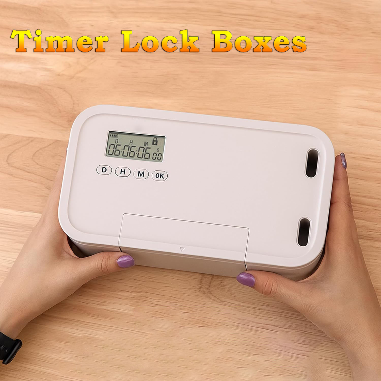 Caja de seguridad con temporiz - Food Storage Lock Box reseña y precio